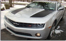 Side Hood Stripe Graphic Decals - 2010-2014 Camaro