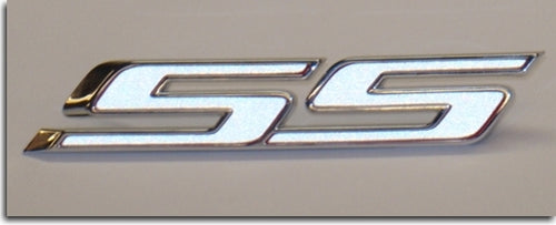 Reflective Concepts Reflective Concepts SS Emblem Overlay Decal Stickers Set Of 3-06-07 Monte Carlo SS - (Color: Granite Crystal Metallic