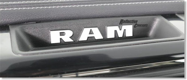 RAM Upper Dash Bezel Overlay Decal  Sticker - 19-23 Ram 1500 Classic