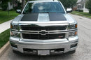 2014 2015 Silverado Pace Stripes Flat Black