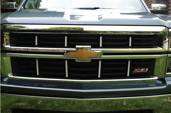 Z71 Grille Accent Decal Kit - 2014-2015 Silverado Z71