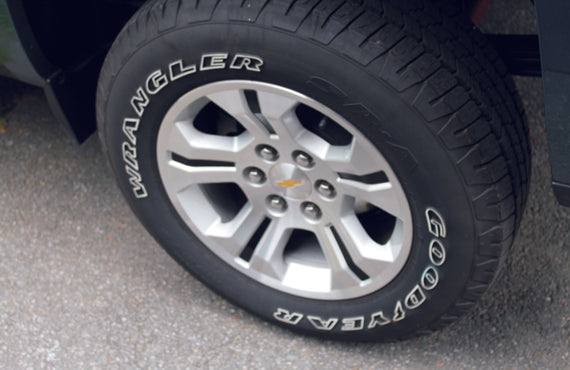 Z71 Wheel Accent Decal Kit - 2014-2017 Silverado Z71