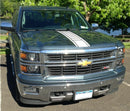 Strobe Center Hood Stripe - 2014-2015 Silverado 1500
