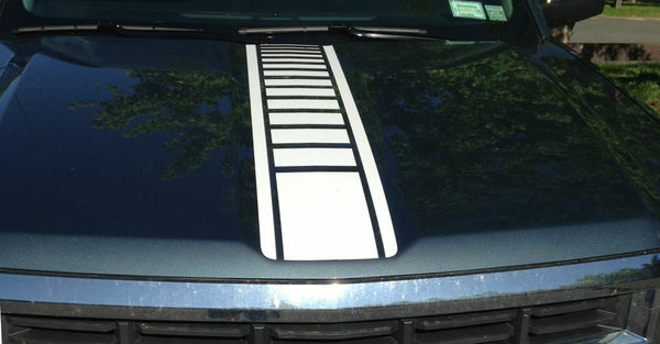 Strobe Center Hood Stripe - 2014-2015 Silverado 1500