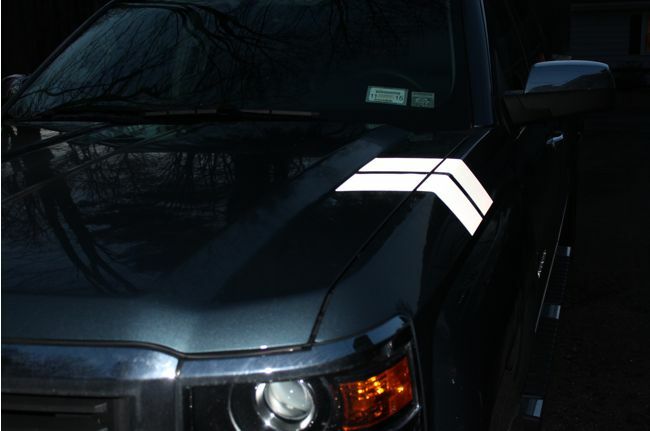 Hash Mark Decal Stripes - 2014-2015 Silverado 1500