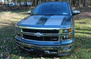 2014 Silverado Side Hood Stripes - Silver
