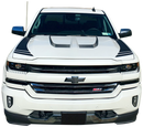Hood Accent Stripes  - 2016-2018 Silverado 1500