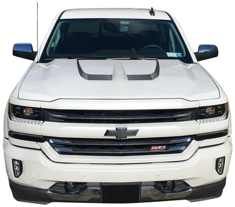 Hood Accent Stripes  - 2016-2018 Silverado 1500
