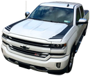 Hood Accent Stripes  - 2016-2018 Silverado 1500
