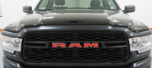 RAM Grille Emblem Overlay Decal   - 2019-2024 Ram 2500 3500