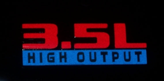 3.5L Emblem Overlay Decal - Chrysler 300