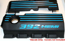 392 Engine Cover Overlay Decals - 2018 -2024 Durango SRT, SRT 392