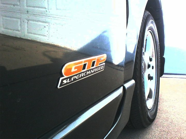 Gtp Sticker GTP Badge Overlay Decals | 97-03 Grand Prix GTP