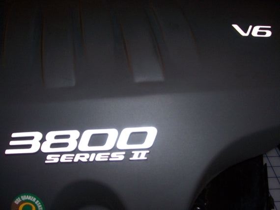 97-04 L36 Engine Cover Decals | Buick Regal Decals