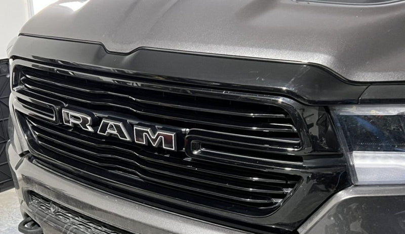 RAM Grille Emblem Overlay Decal   - 2019-2024 Ram 1500 Rebel