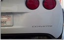 Rear Lettering Inlay Decal - C6 Corvette 05-13