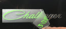 Challenger Script Emblem Overlay Decals