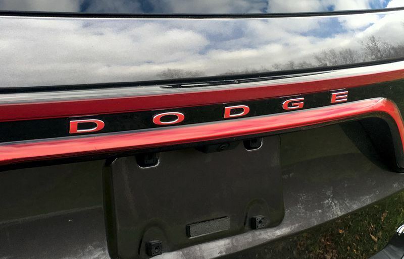 DODGE Liftgate Lettering Emblem Overlay Decal - 2014-2023 Durango