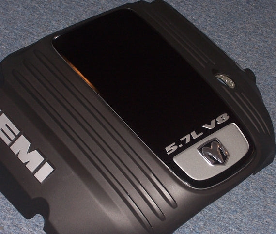 5.7L Engine Cover Centerpiece Overlay Decal  - Charger