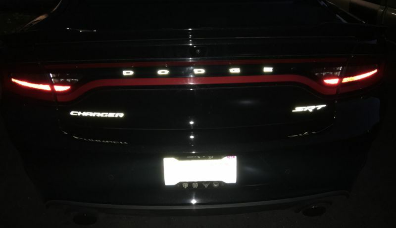 DODGE Trunk Lettering Emblem Overlay Decal - 2011-2023 Charger