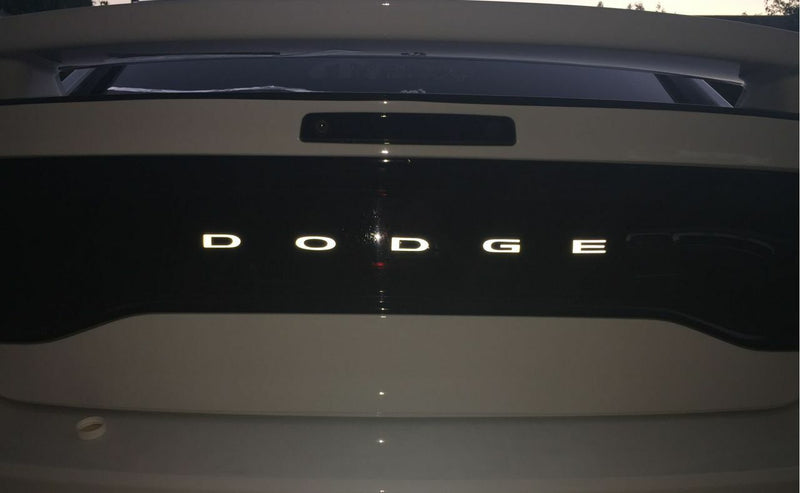 DODGE Trunk Lettering Emblem Overlay Decal - 2011-2023 Charger