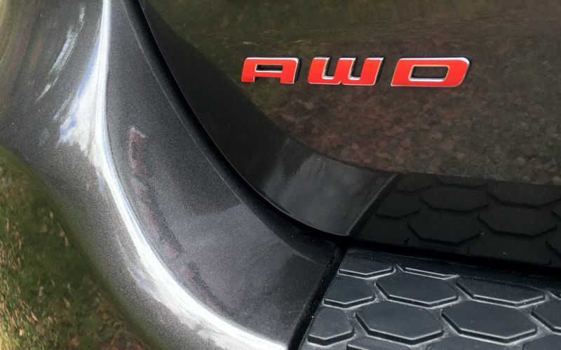 AWD Emblem Overlay Decal - 11-17 Durango