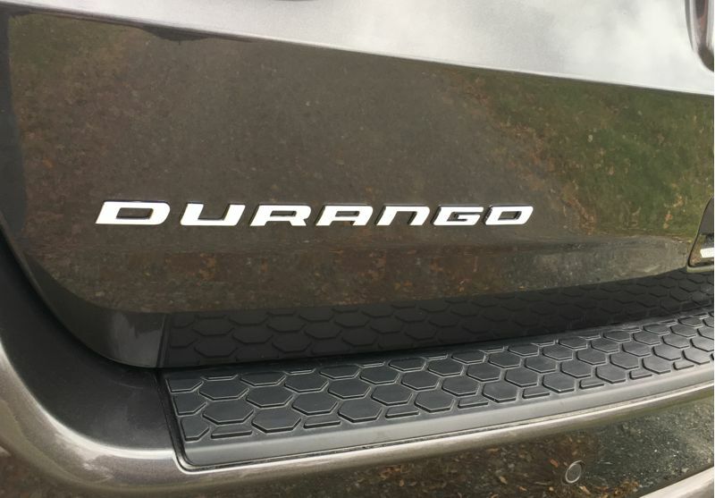 DURANGO Emblem Overlay Decal - 11-25 Durango