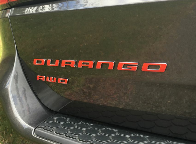 DURANGO Emblem Overlay Decal - 11-25 Durango