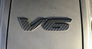 V6 Engine Cover Overlay Decal - 16-20 Durango