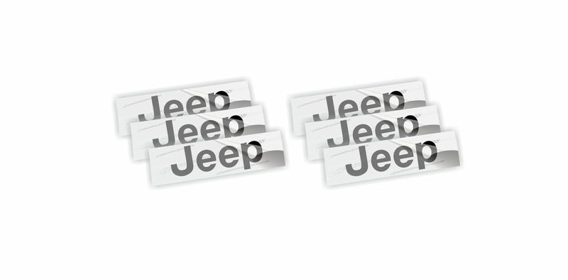 JEEP Center Cap Overlay Decals for Wrangler JL