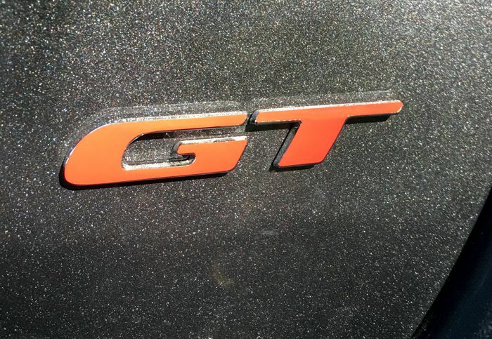 GT Emblem Overlay Decal - 2017-2025 Durango GT