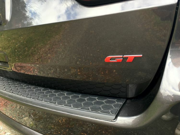 GT Emblem Overlay Decal - 2017-2025 Durango GT