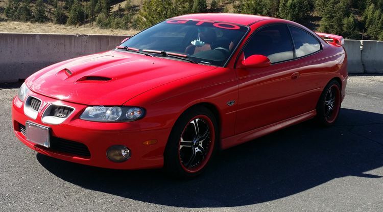 GTO Windshield Banner Decal
