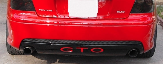 Buy GTO Rear Inlay Decal | GTO Decals | Reflective Concepts