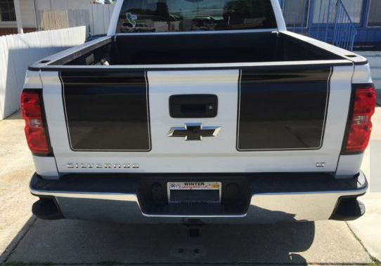Rally Edition Stripes  - 2014-2015 Silverado