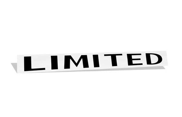 LIMITED Emblem Overlay Decal - 2007-2015 Jeep Compass