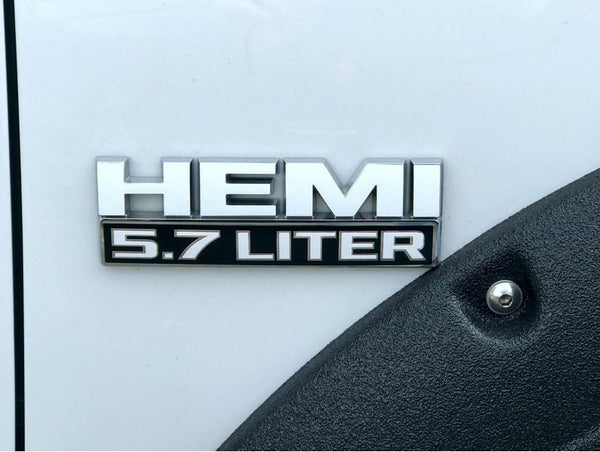 HEMI 5.7 LITER Emblem Overlay Decals