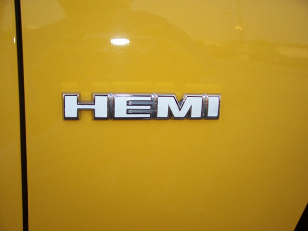 Hemi Fender Emblem Overlay Decals (pair)  - Dodge Charger