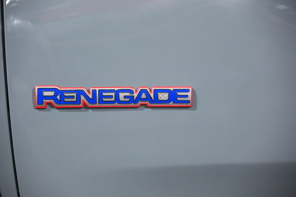 RENEGADE Emblem Inlay Decals   - Jeep Renegade