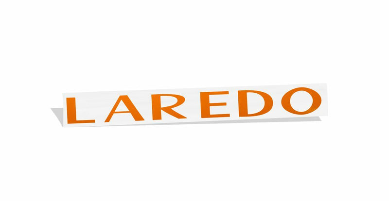 LAREDO Emblem Overlay Decal - 05-21 Jeep Grand Cherokee