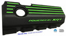 Powered by SRT Engine Cover Overlay Decals - 2015-2023 Charger Scat Pack