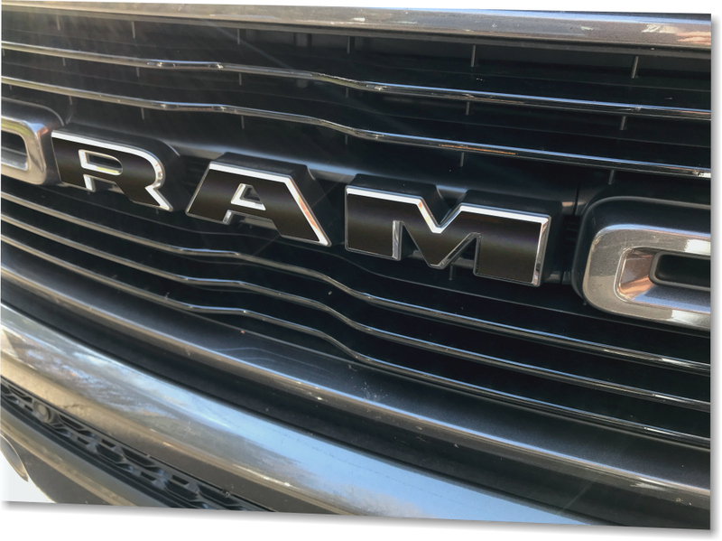 KIT:  LARAMIE Emblem Overlay Decal Set - 2019 2020 2021 2022 2023 2024 Ram Laramie 1500