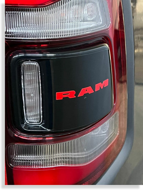 RAM Tail Light Lettering Decal - 2019-2023 Ram