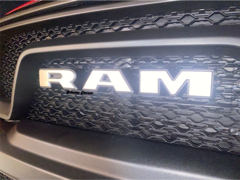 RAM Grille Emblem Overlay Decals