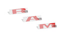RAM Grille Emblem Overlay Decal   - 2019-2024 Ram 1500
