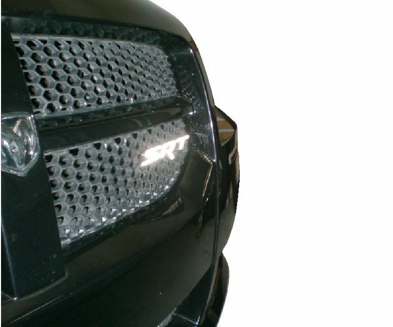 SRT Grille Emblem Overlay Decal  - 2008-2014 Challenger SRT8