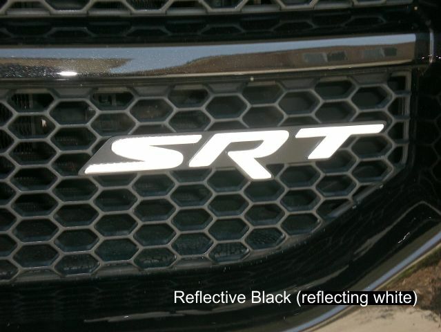 SRT Grille Emblem Overlay Decal  - 2008-2014 Challenger SRT8
