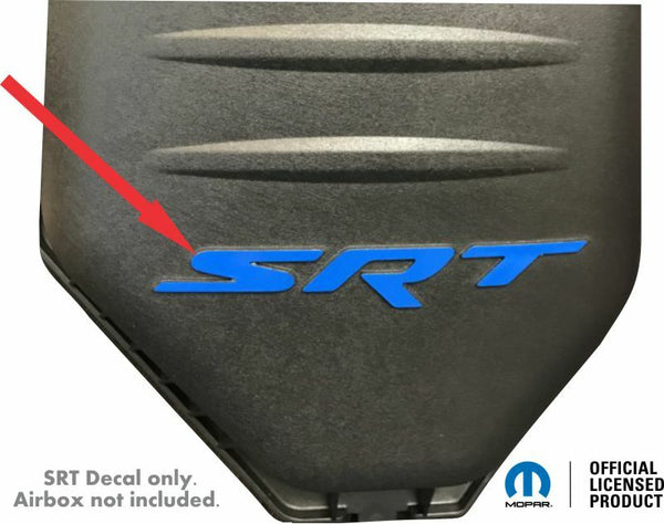 SRT  Airbox Lettering and Stripe Decals  - Challenger SRT Hellcat