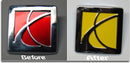 Front, Rear Emblem Inlay Decal - 07-09 Saturn Sky