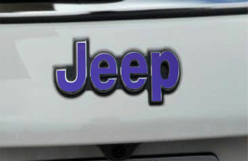 Jeep Emblem Overlay Decals   - Jeep Compass MP 2017-2024